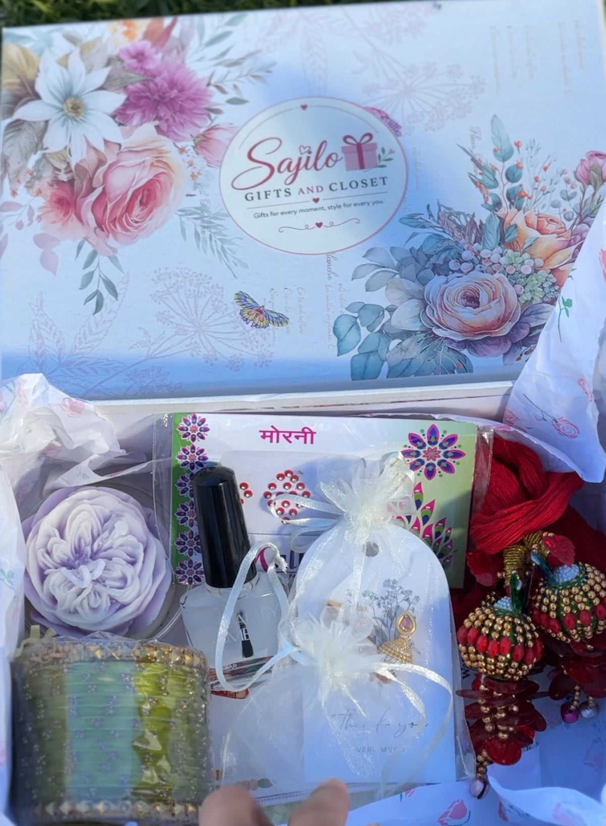 Teej Shringar Gift Box